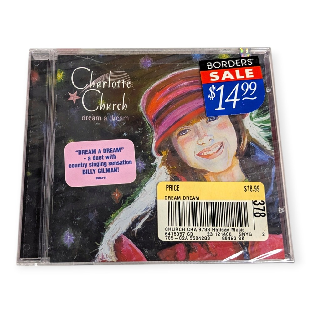 Charlotte Church Dream a Dream Holiday Christmas CD Sony Classical SK 89463 NEW